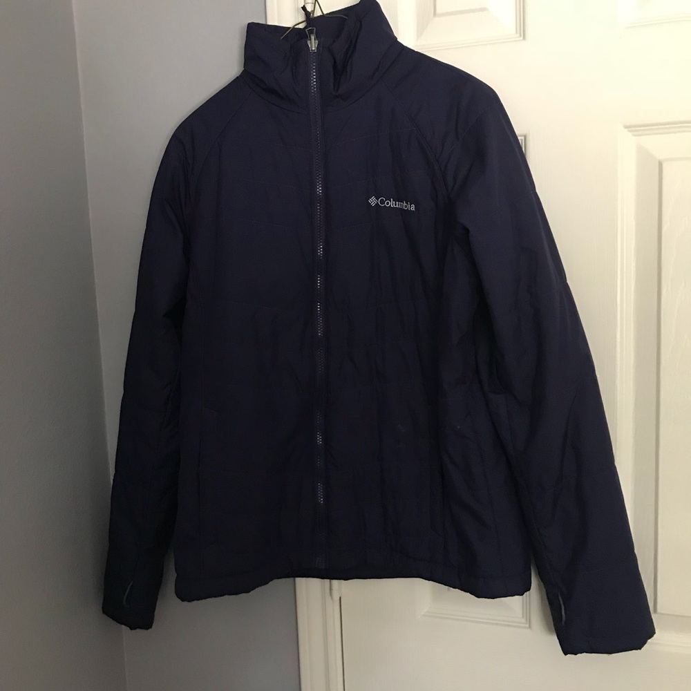 Dark Purple Columbia Jacket